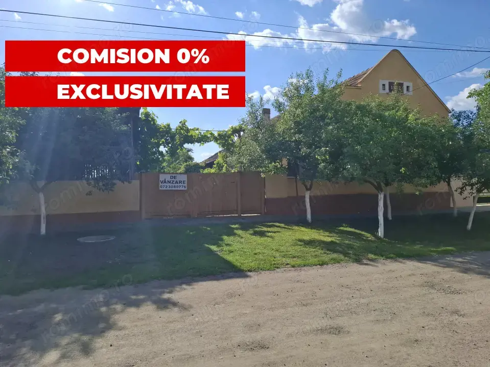 Casa 5 camere cu teren generos in Seitin judetul Arad