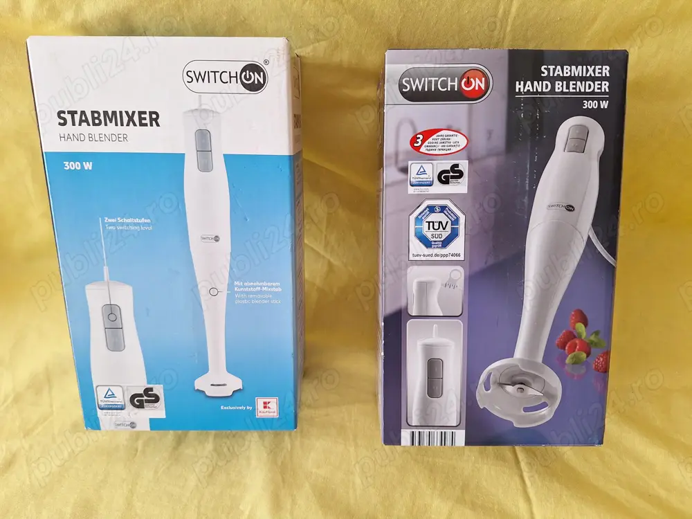 Mixer de mana vertical, model Switch - on, putere 300W