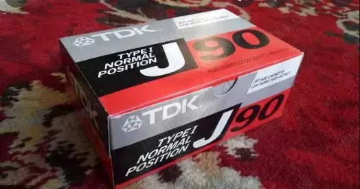 Bax casete ( caseta ) audio TDK J90 nou sigilat !