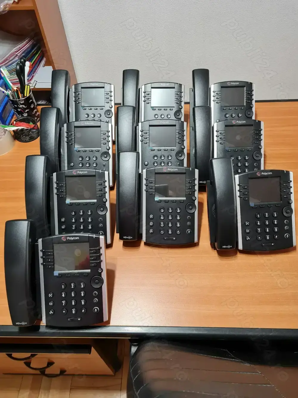 telefoane VoIP IP SIP Polycom VVX 411 sau VVX600 cu alimentator, 2xGigaEth. de la