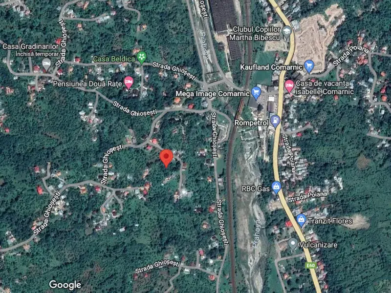 Teren 1000mp de vanzare in Comarnic, zona Ghiosesti