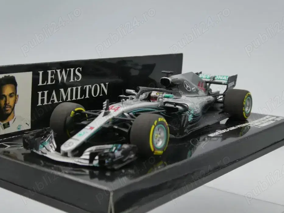 Macheta Formula 1 MINICHAMPS Mercedes AMG F1 2018 W09 EQ Power+ , 1:43