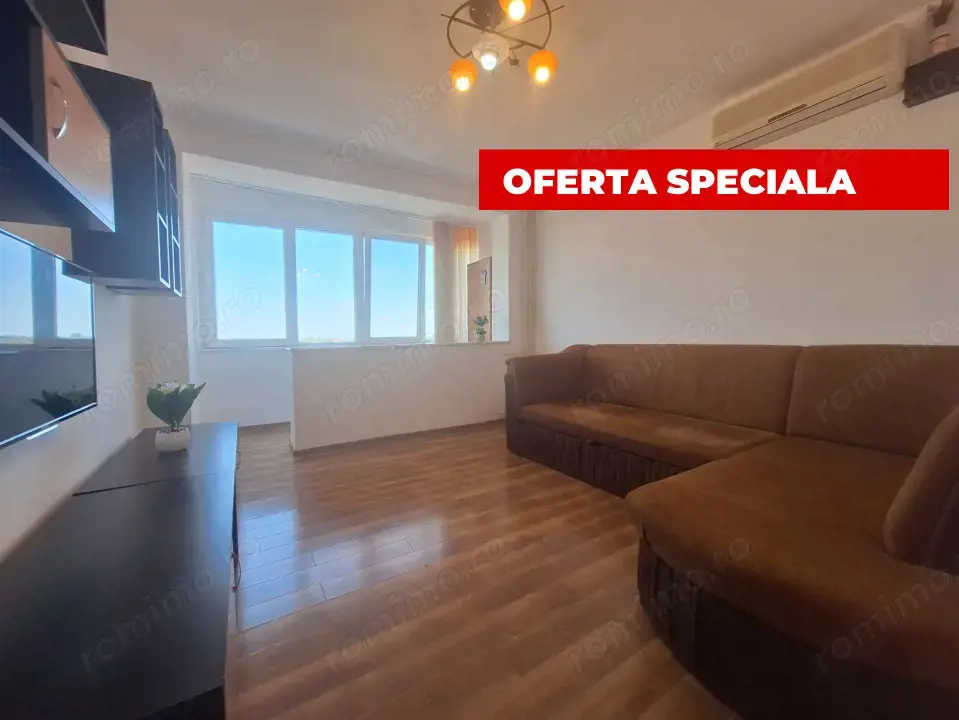 Apartament spațios, 2 camere, decomandat, 50 mp, mobilat si utilat- zona Sagului