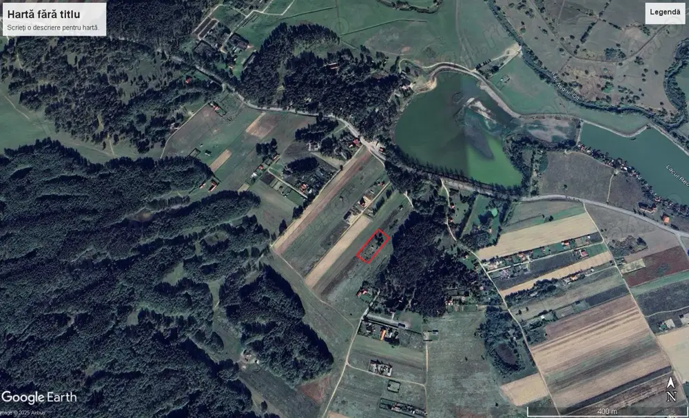 Teren in zona lacului Reci