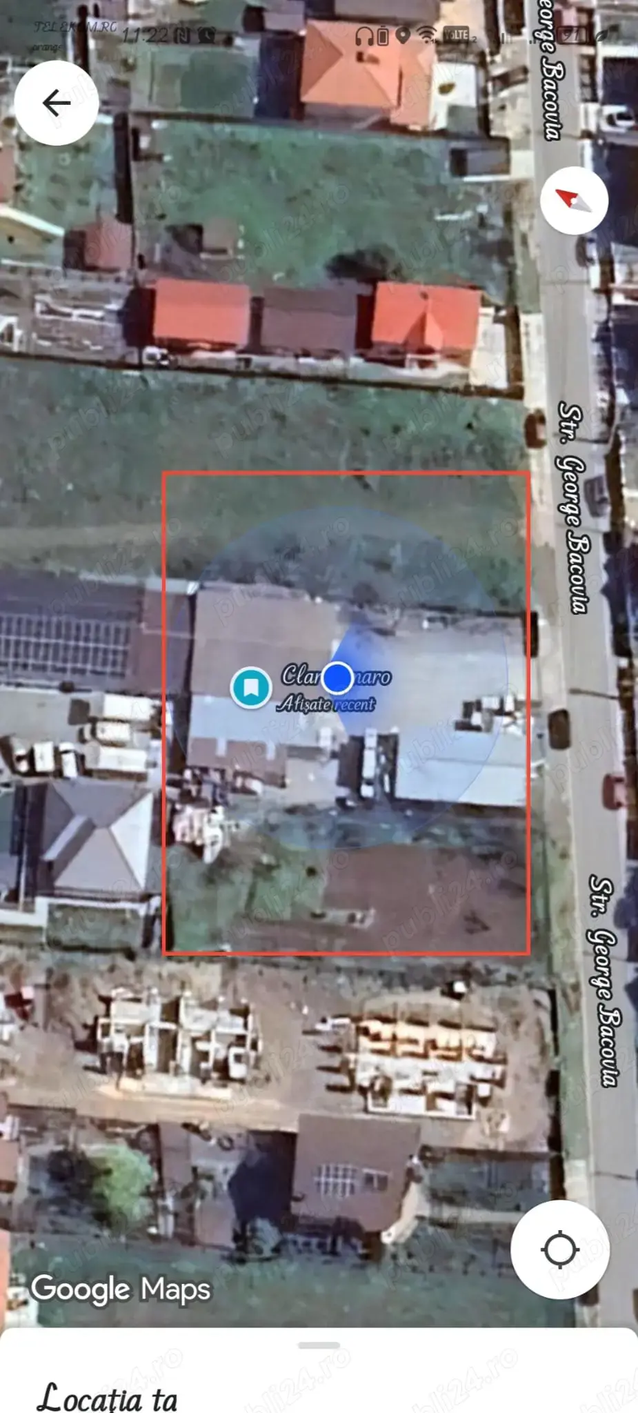teren intravilan cu cladire 