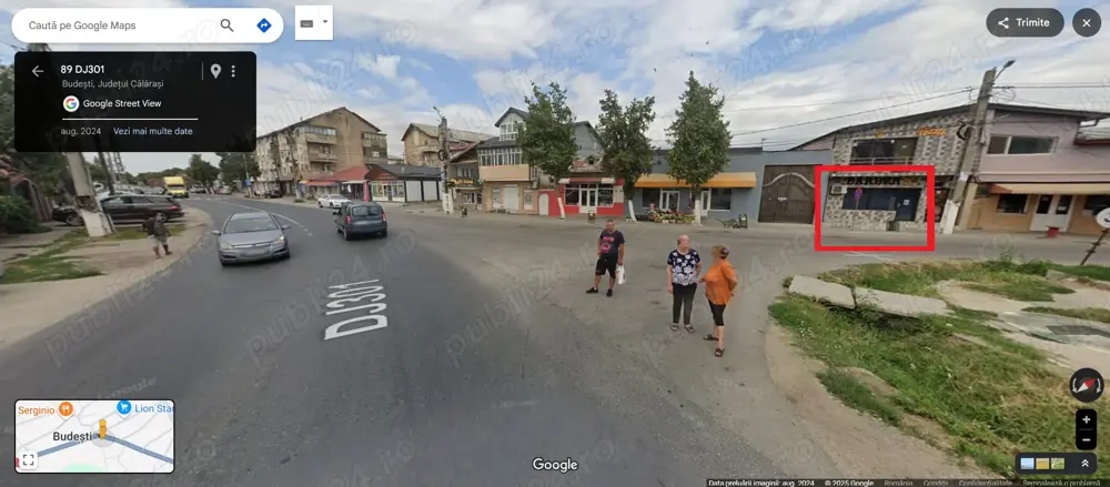 Închiriez spațiu comercial central în orașul Budești