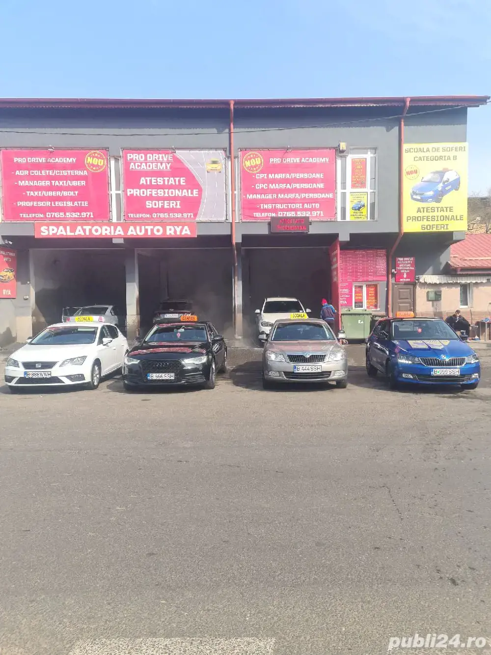 Angajez spalatori auto 