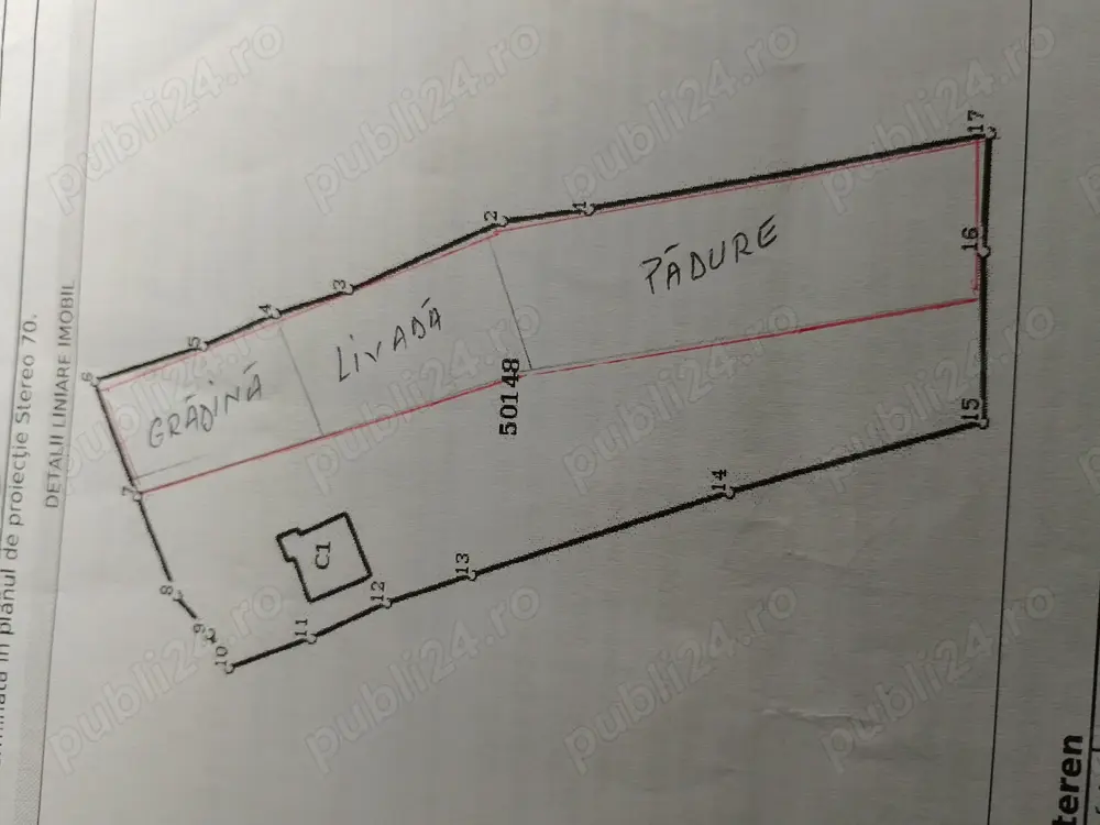 Vând teren intravilan 
