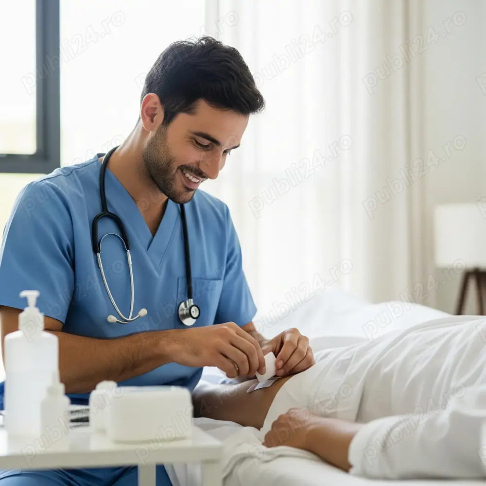 Tratament profesional pentru răni cronice, ulcer diabetic, escare   la tine acasă, cu grijă