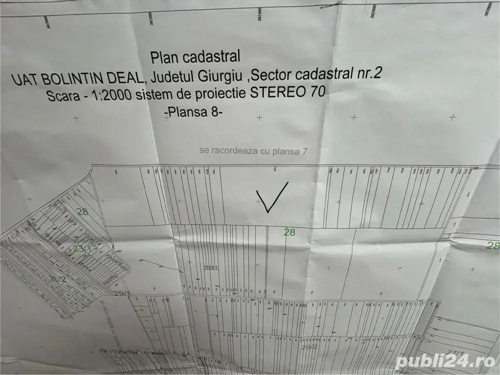 Oportunitate de investitie -Teren de vanzare km 23 Bucuresti Pitesti