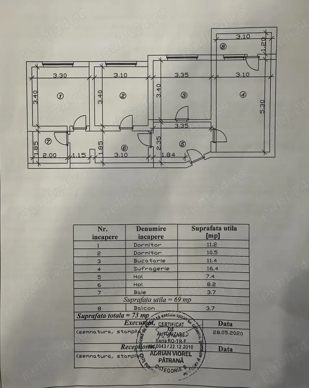 Apartament 3 camere ultracentral Apartament 3 camere ultracentral