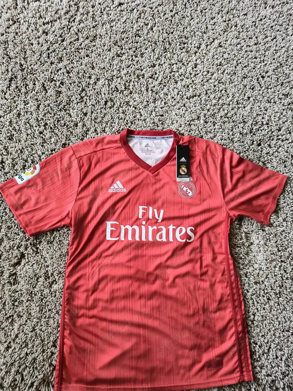 Tricou fotbal adidas fly emirates rosu 10, original
