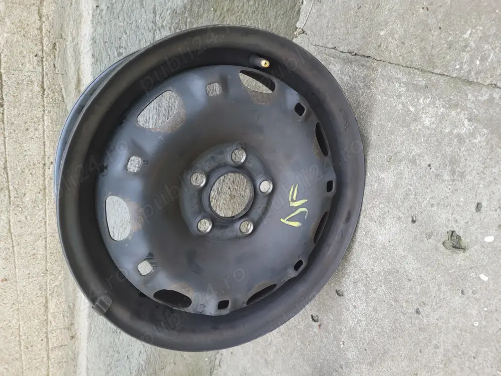 Set 4 jante otel OEM VW 5Jx14" 5x100 ET35