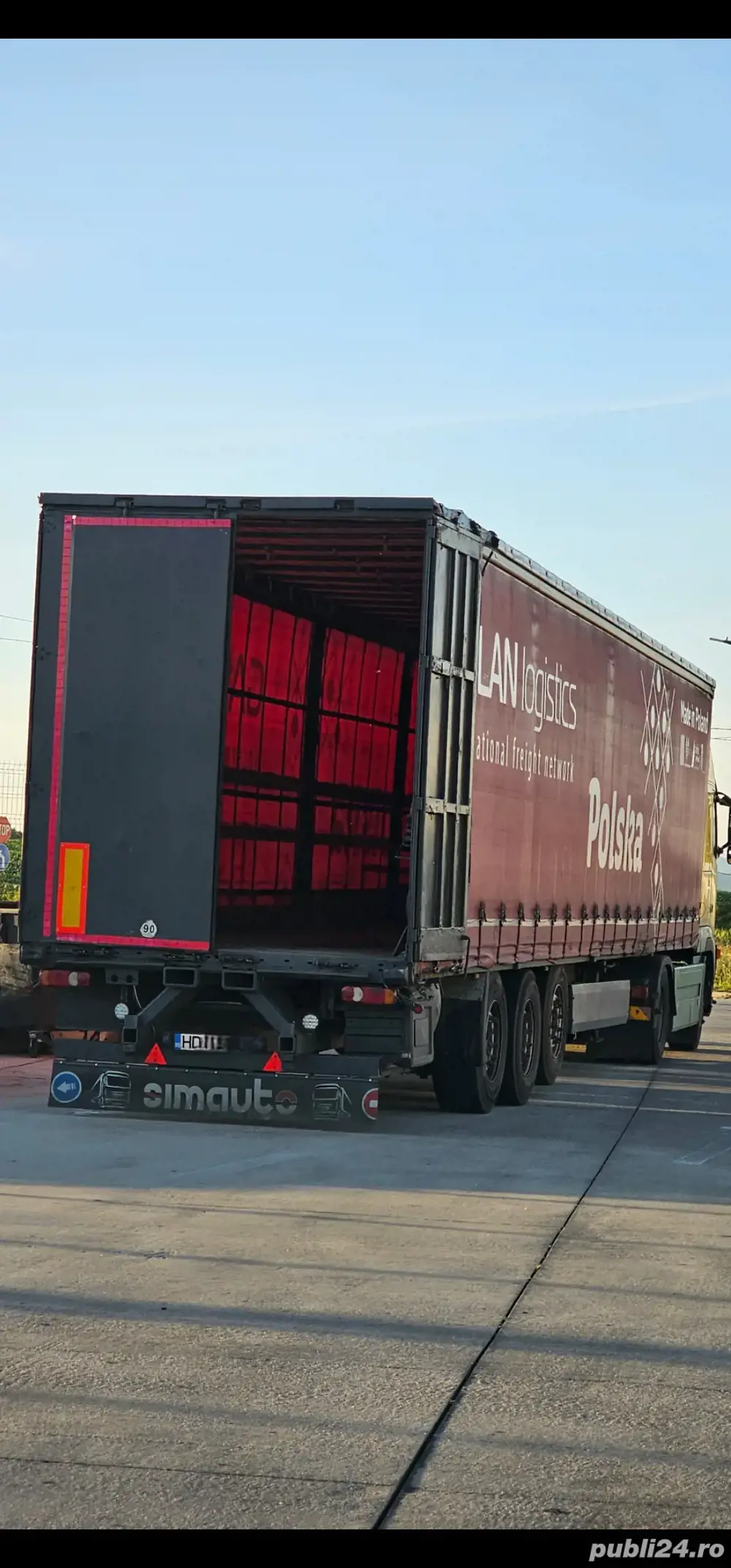 Vand semiremorca krone