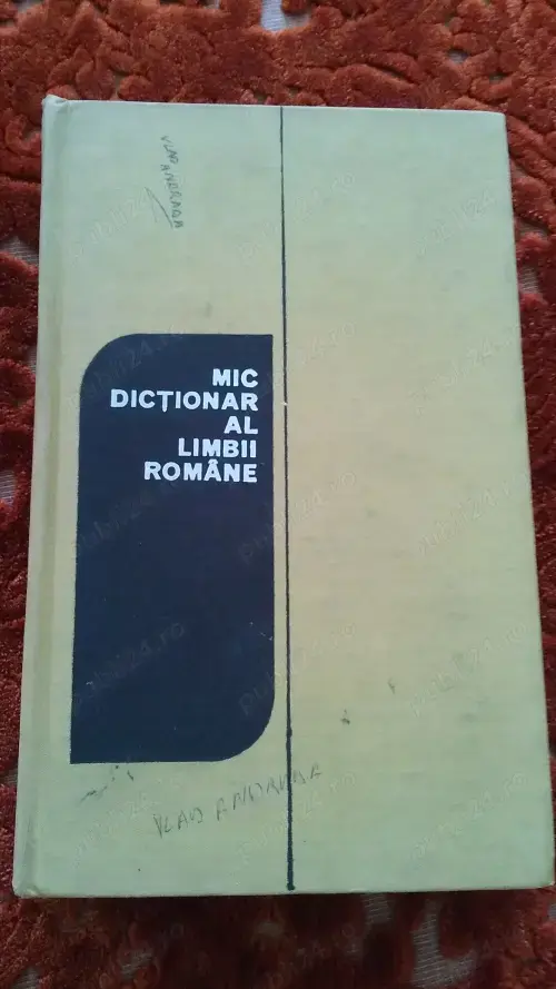 Dictionar al limbii romane