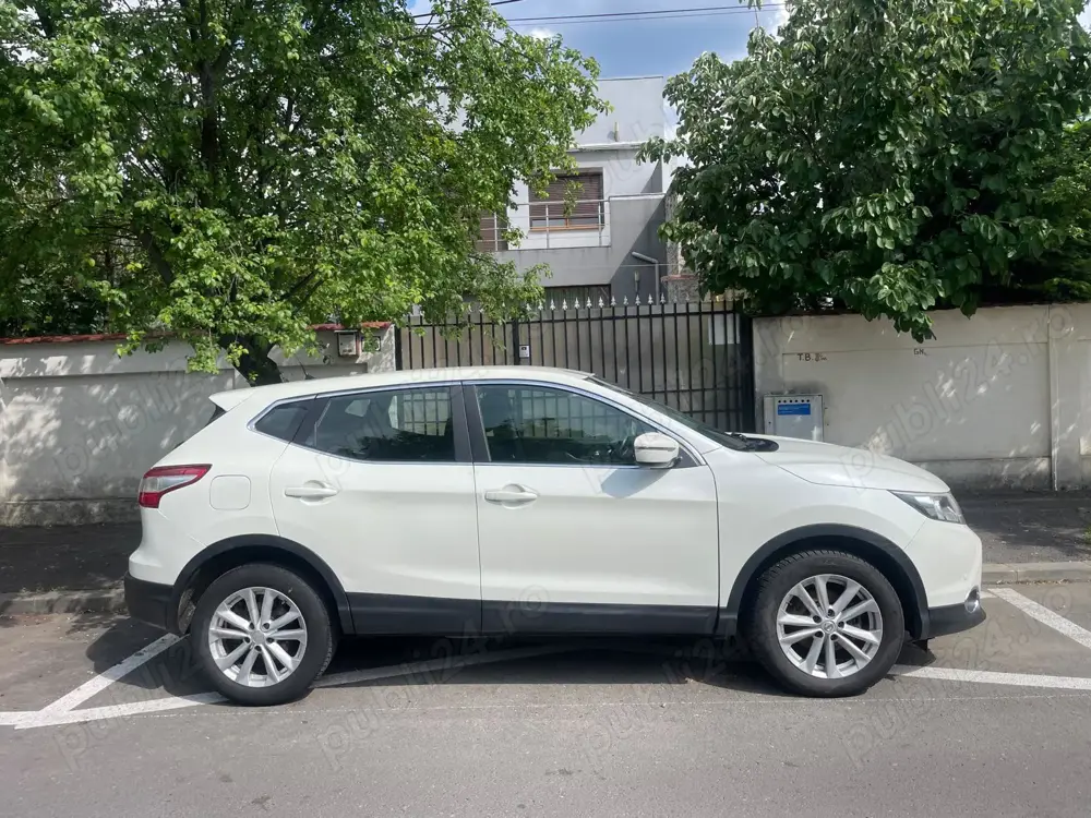 Nissan Qashqai 2016, 1.5 DCI, Start Stop, Alb Perla, super OFERTA!