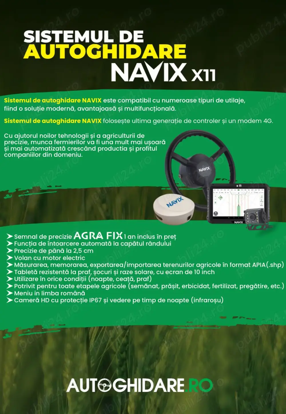 Vânzare  Sisteme de Ghidare 