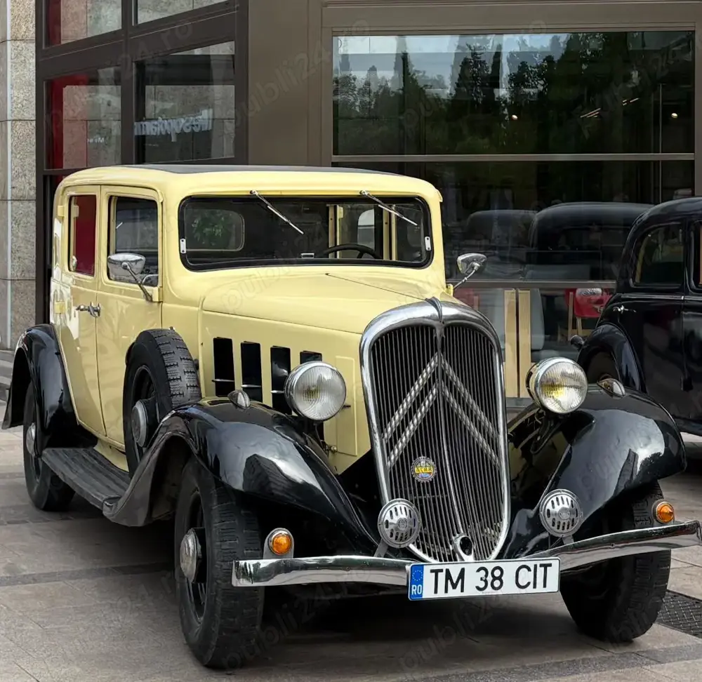 Masina de epoca an 1937 Citroen Rosalie atestat vehicul istoric 