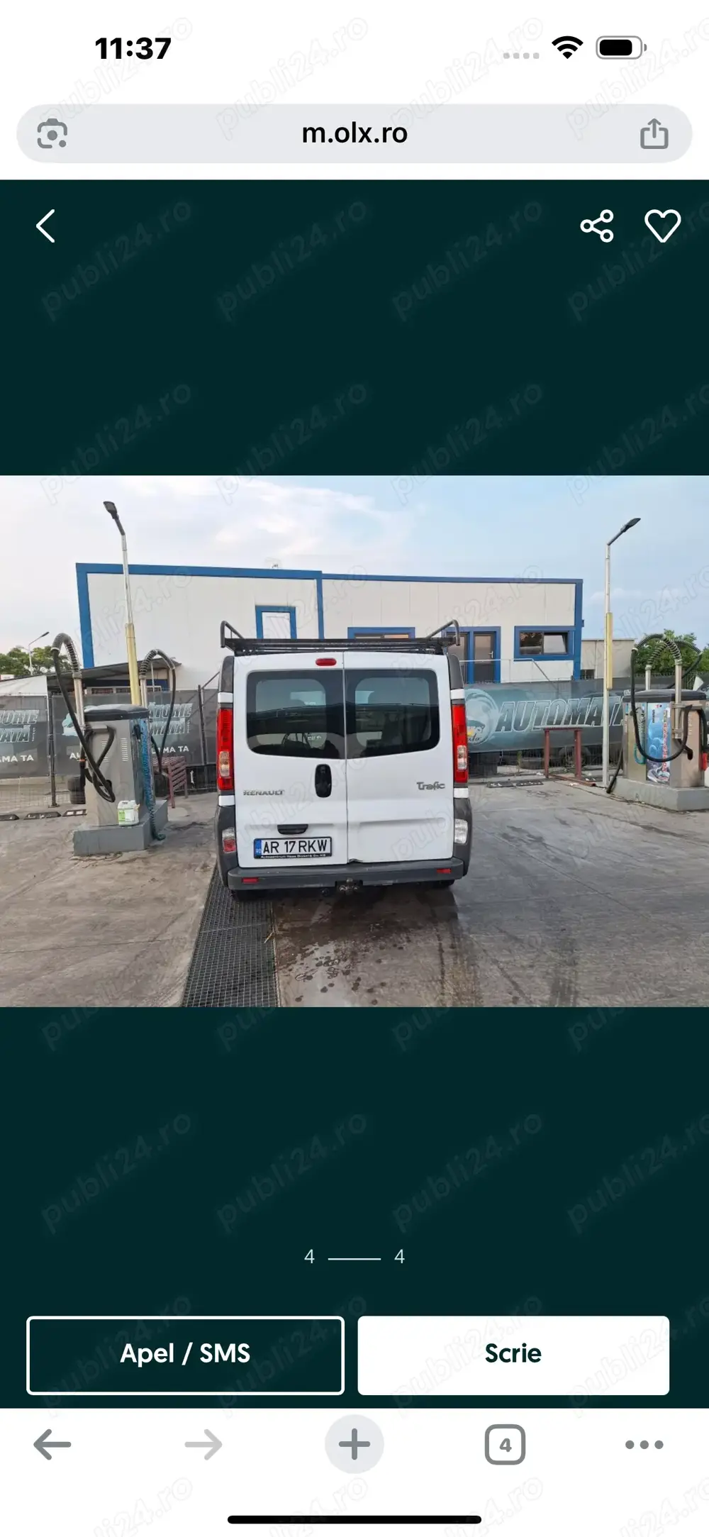 Rulaj: 181 957 km An de fabricatie: 2010 Marca: Renault Putere: 84 CP Capacitate motor: 1 995 cm  Cu