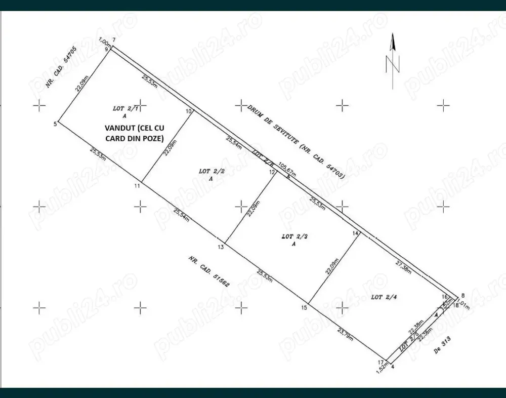 Teren de vânzare intravilan Moară domneasca 