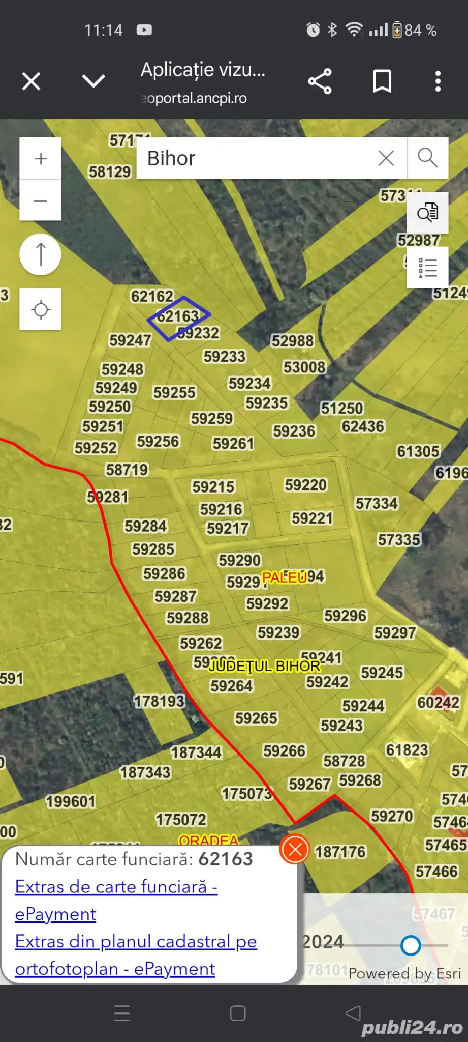 Teren Saldabagiu de munte, hanul pescarilor,zona doja.