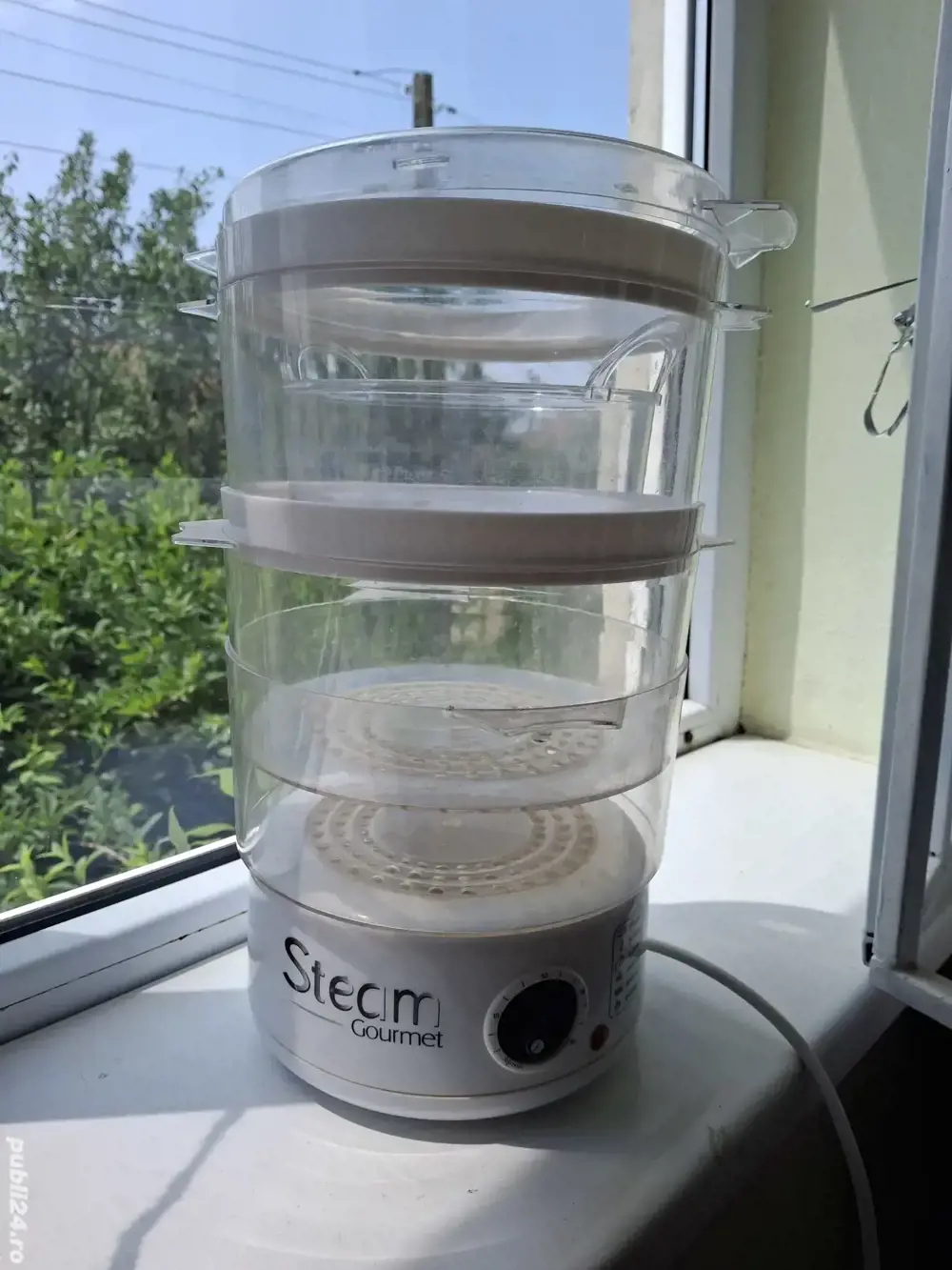 aparat de gatit pe aburi