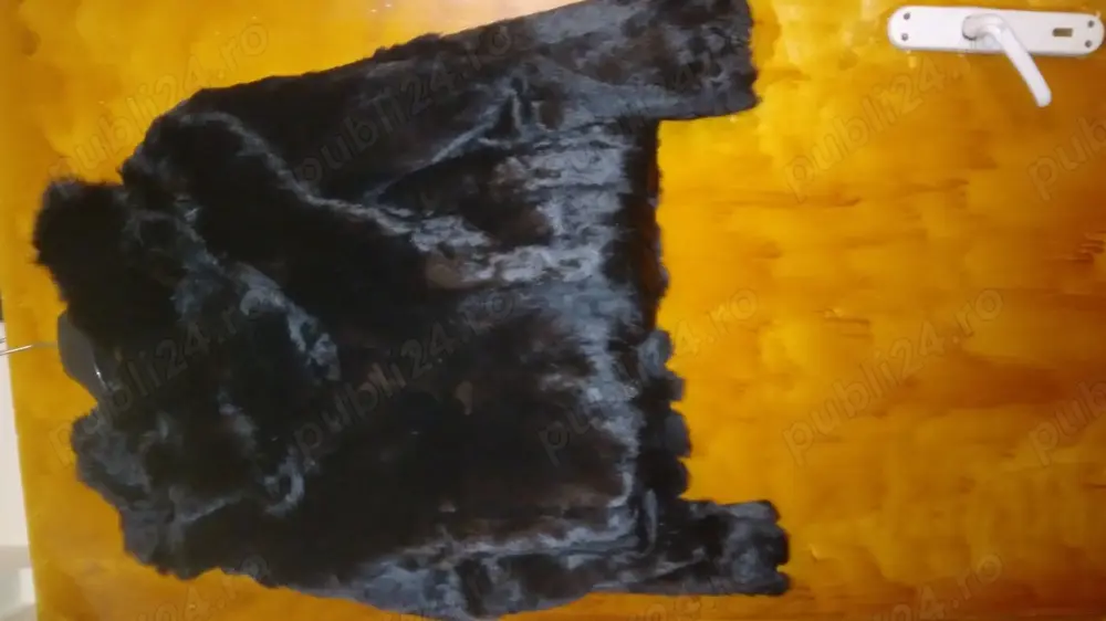  blana iepure negru  mărime 