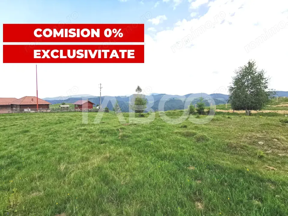 Teren cu puz intravilan in localitatea Paltinis din judetul Sibiu