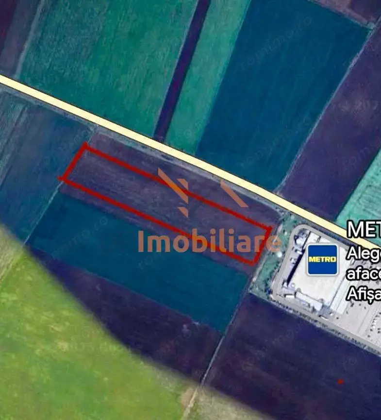 TEREN INTRAVILAN INVESTITIE 20.500 MP ARAD