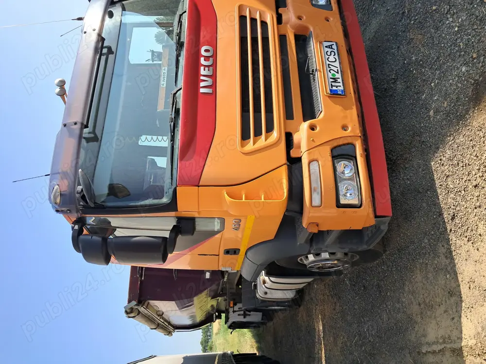 Vand ansamblu cap tractor iveco stralis si smr meiller