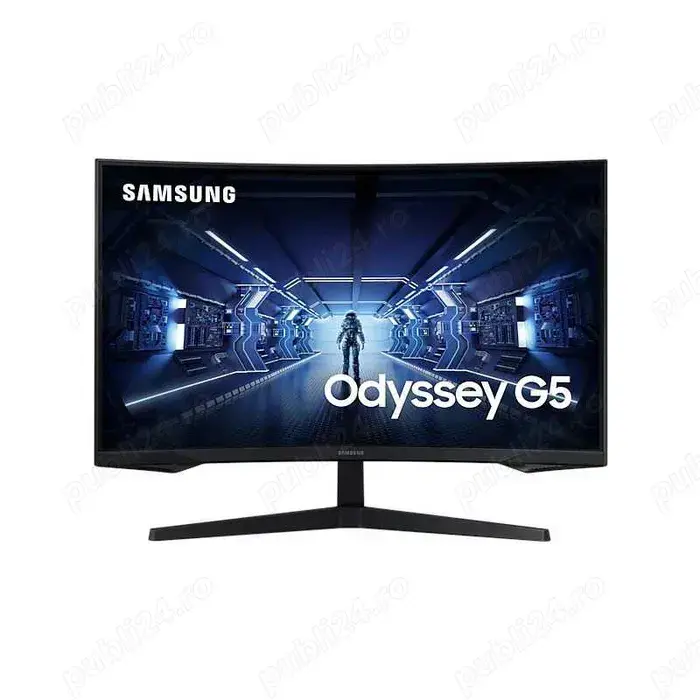 Vand monitor 32" Samsung Odyssey G5 LC32G55TQWUXEN Curbat VA 144 Hz
