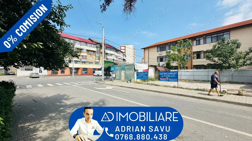  Teren de Închiriat   Vizibilitate Maximă lângă Penny