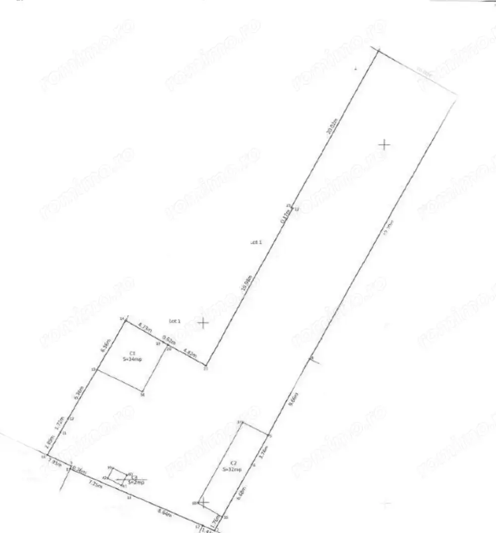 Bucurestii Noi-Chitila, teren in suprafata de 725 mp