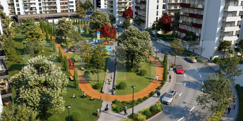 COMISION 0 ! Ap. Studio/2cam[40mp] Ansamblu rezidential standard NZEB_zona RIVUS