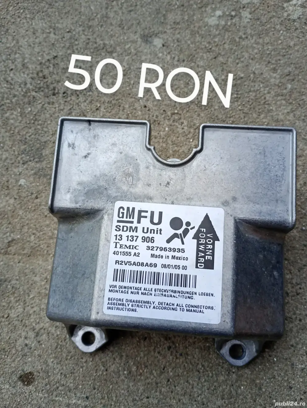 SDM unit modul airbag 