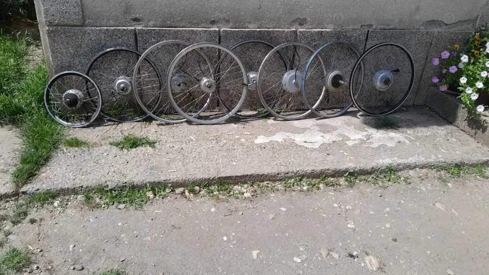Roata bicicleta electrica fata spate, diverse modele
