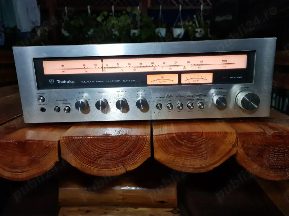 Technics SA-5360 AM FM vintage Stereo Receiver (1976-77)