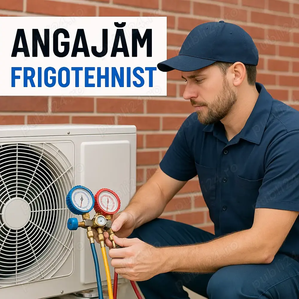 Angajăm Frigotehnisti necalificati  București (cu deplasări)