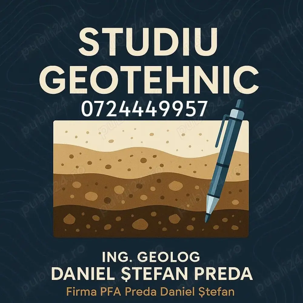 Studiu geotehnic; Proiect casă ( DTAC); Cadastru