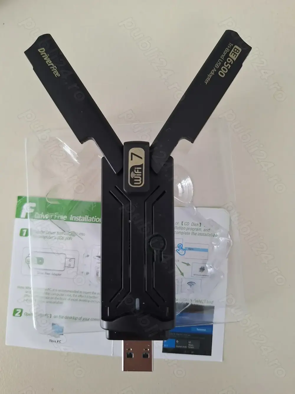 WiFi 7 USB 3.0 Gaming Card Driver 8912AU Chipset BE6500 USB Wireless