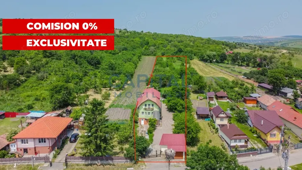 Casa pe 3 niveluri+teren 3650mp, loc Comsesti, zona Lacurile Martinesti