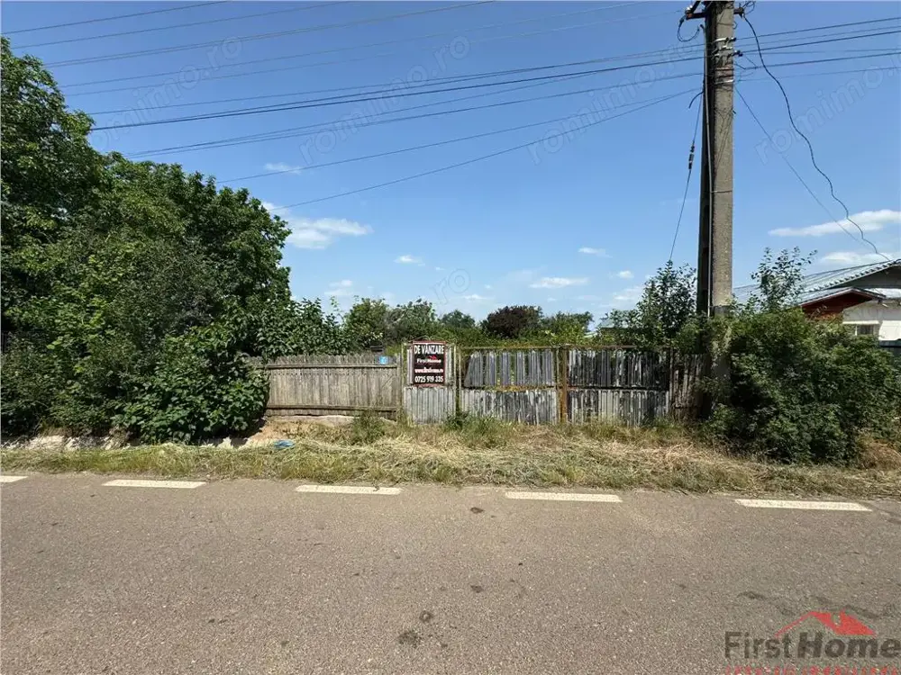 Teren intravilan de vanzarea in Valea Cotesti cu utilitati 1.790 mp