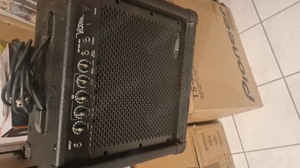 Vind chitara bass Vision si amplificator 