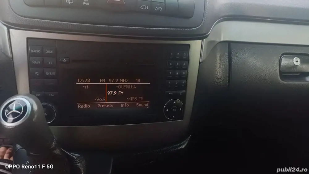 navigatie mare mercedes +rama 