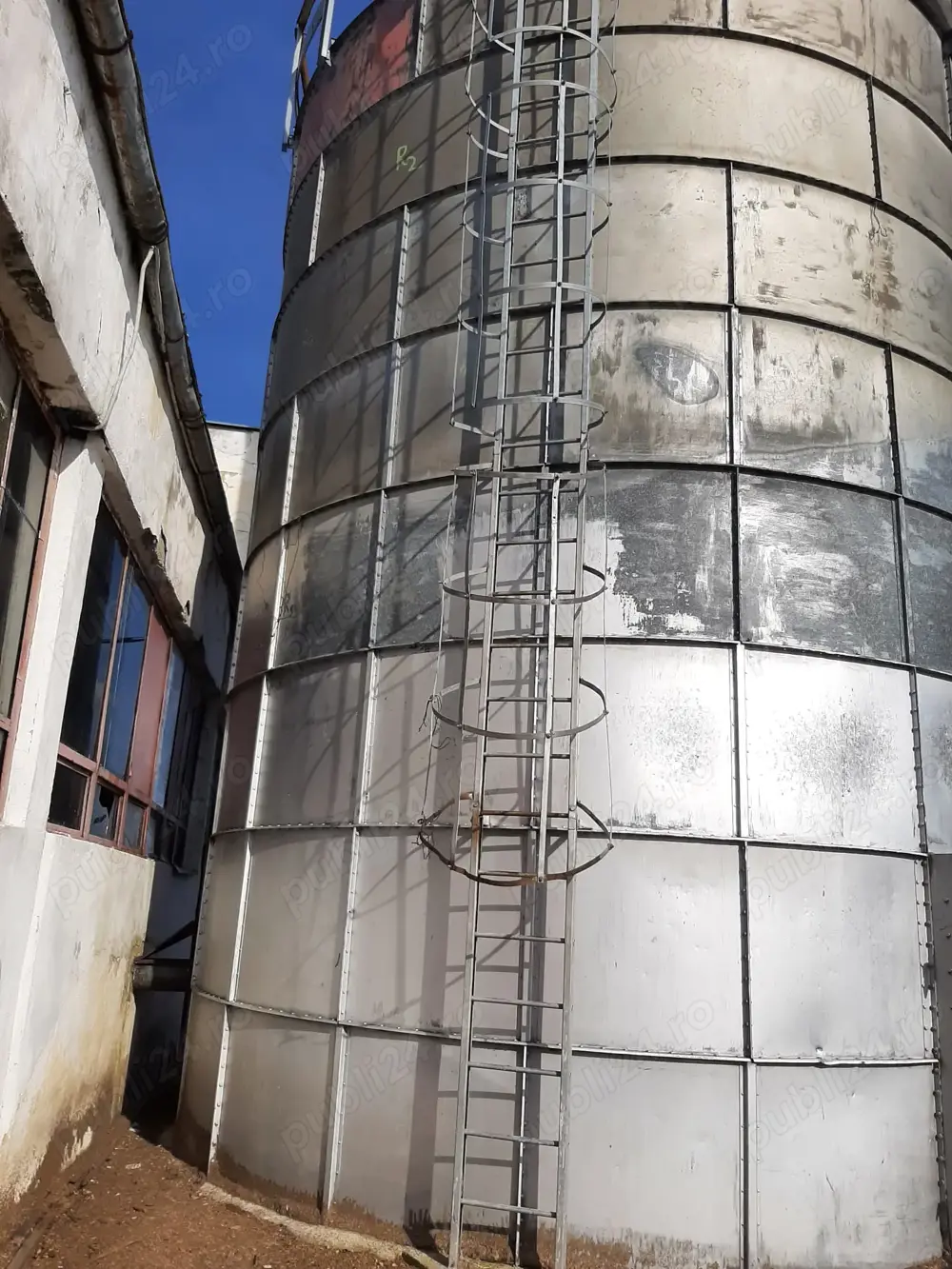 Siloz pentru rumegus 