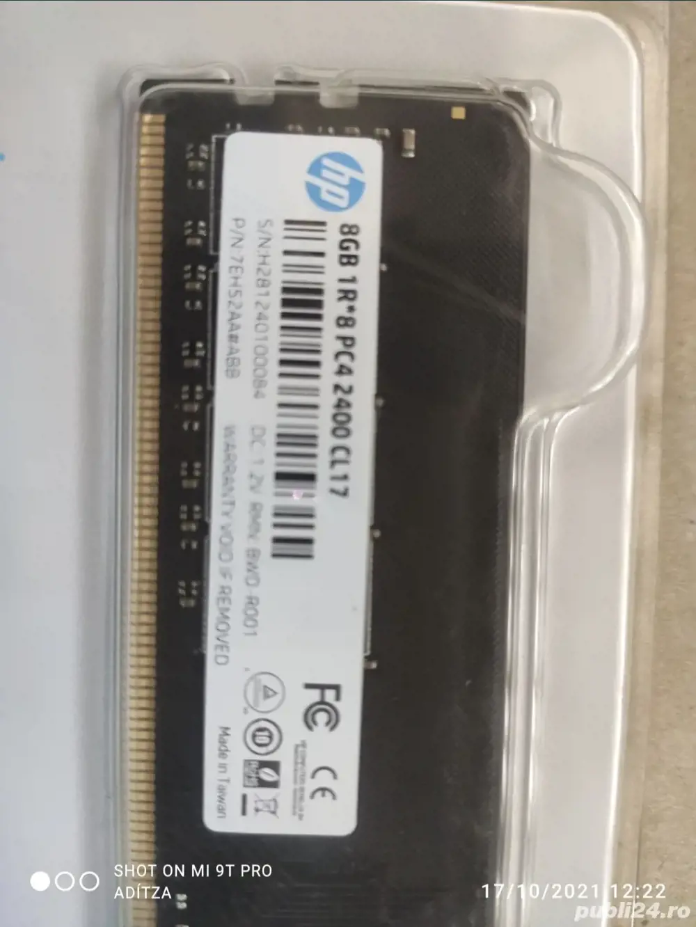 U-dimm ddr4 8Gb pentru PC