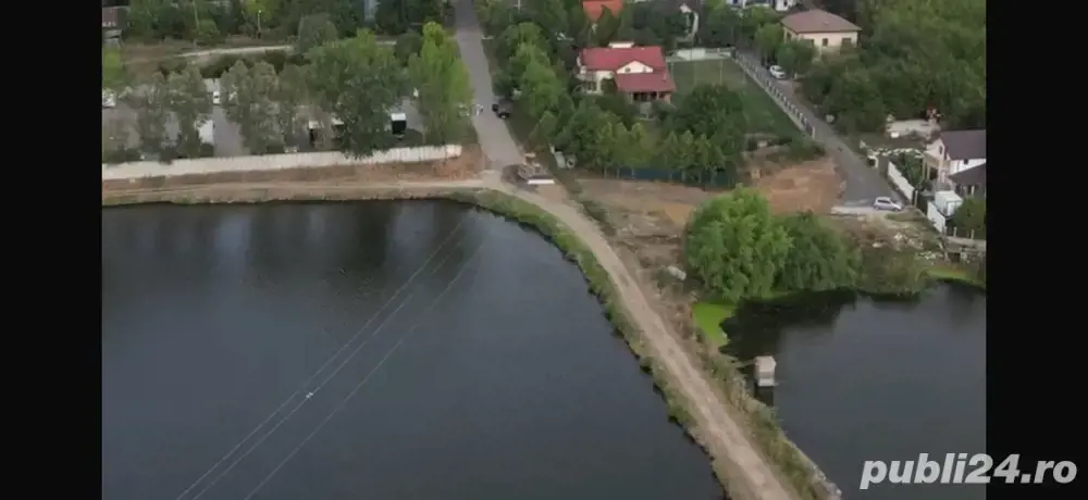 Teren lac Crevedia  5000 mp deschidere lac  lac 160 m - 800.000  