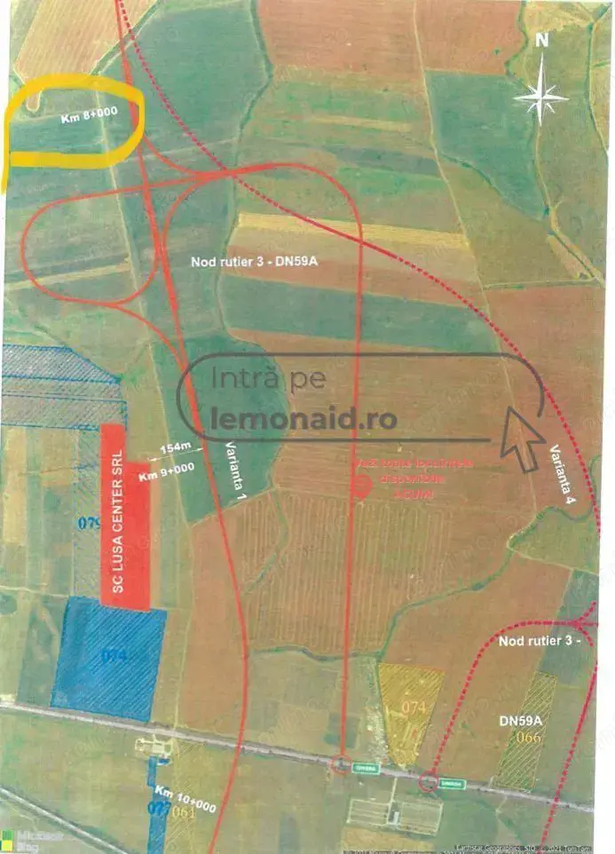 Oportunitate investiție - Teren 2HA - Săcălaz - Centură Vest - Comision 0
