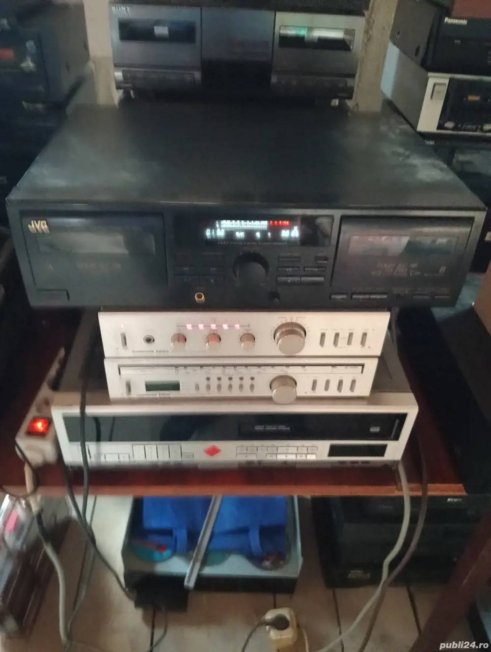 Deck Jvs TD-W208 duble casette 