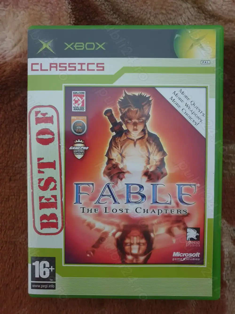 Joc pentru Xbox-ul original (prima generație)